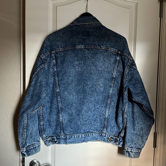 Levi’s Blue Denim Jacket 965 Red Tag size L - Picture 2 of 5